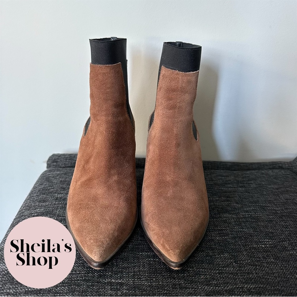 Rag & Bone Brynn Suede Bootie Praline Women’s Siz… - image 3